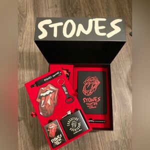 Rolling Stones Hackney Diamonds Tour 2024 VIP Gift Box Merch Bundle